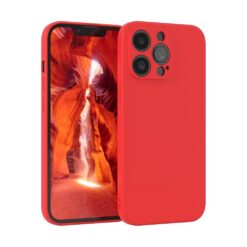 Telefoniümbris Liquid Silicone 1.5mm Xiaomi Redmi 15 4G/Redmi 15 5G punane