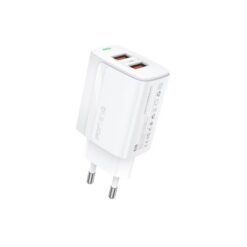 Laadija Foneng EU63 2.4A 2xUSB-A valge