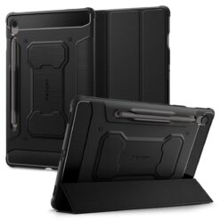 Kaitsekaaned Rugged Armor Pro, Samsung Galaxy Tab S10 FE / Tab S9, must, Spigen