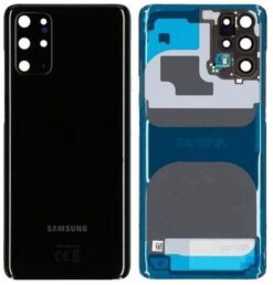 Back cover for Samsung G985/G986 S20 Plus Cosmic Black original (service pack)