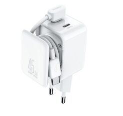 Charger JOYROOM (JR-TCL05) (2xUSB-C 3A 30W) white