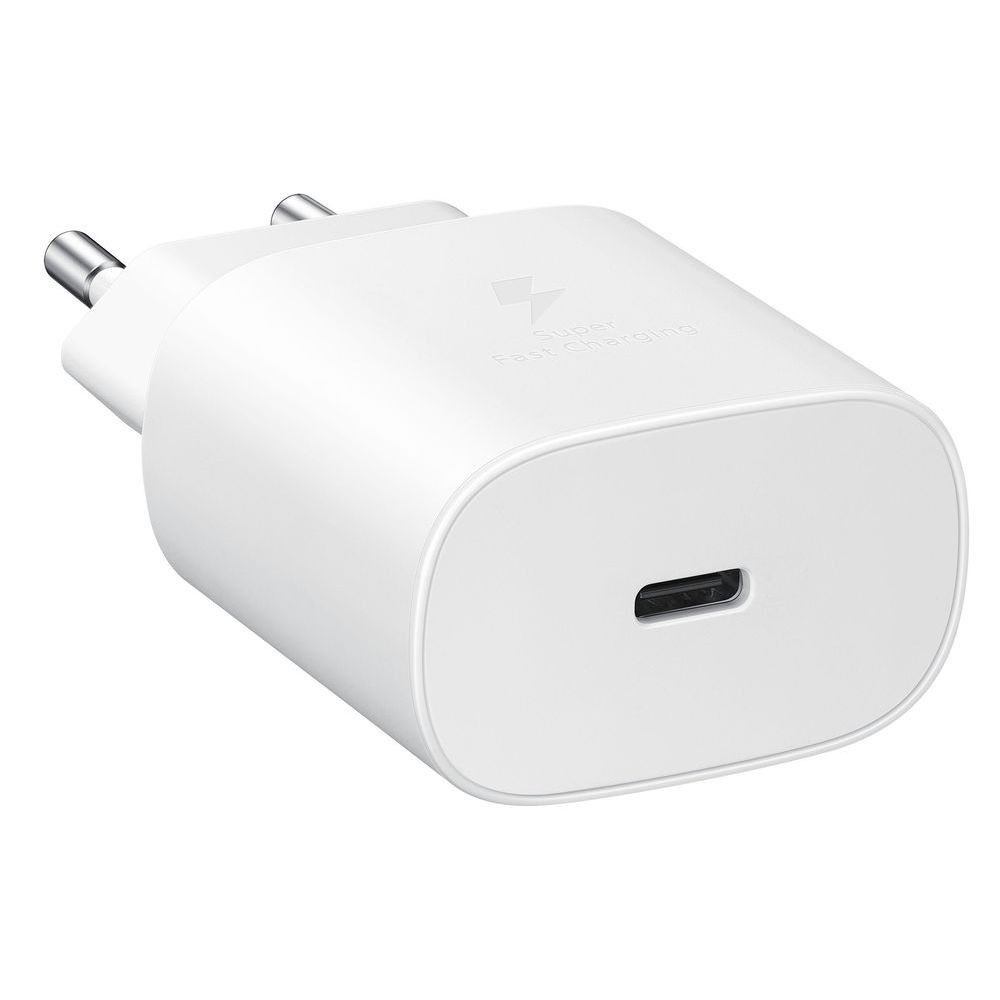 Toalaadija adapter USB-C juhtmele, 25W, Super Fast Charging kiirlaadimine, valge, Samsung - Image 2