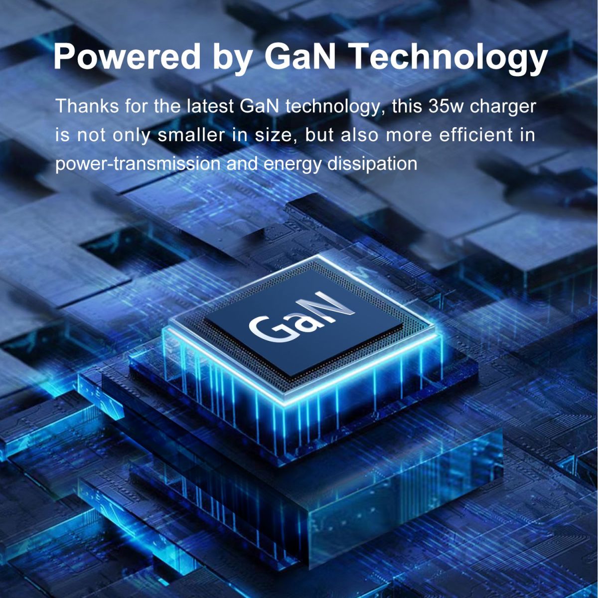 Toalaadija adapter USB-C juhtmele 35W GaN III, valge, PD 3.0 kiirlaadimine, Mobile Origin - Image 5