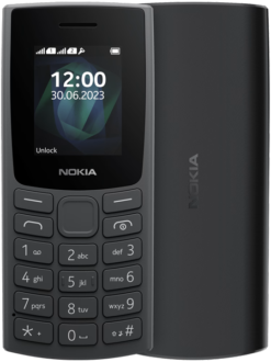 Nokia 105 4G 2nd Edition Dual SIM Charcoal - (uus)