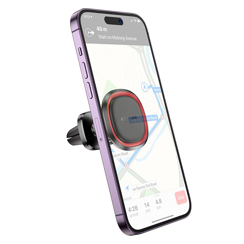 Auto telefonihoidik Borofone BH124 (air vent) must - Image 3