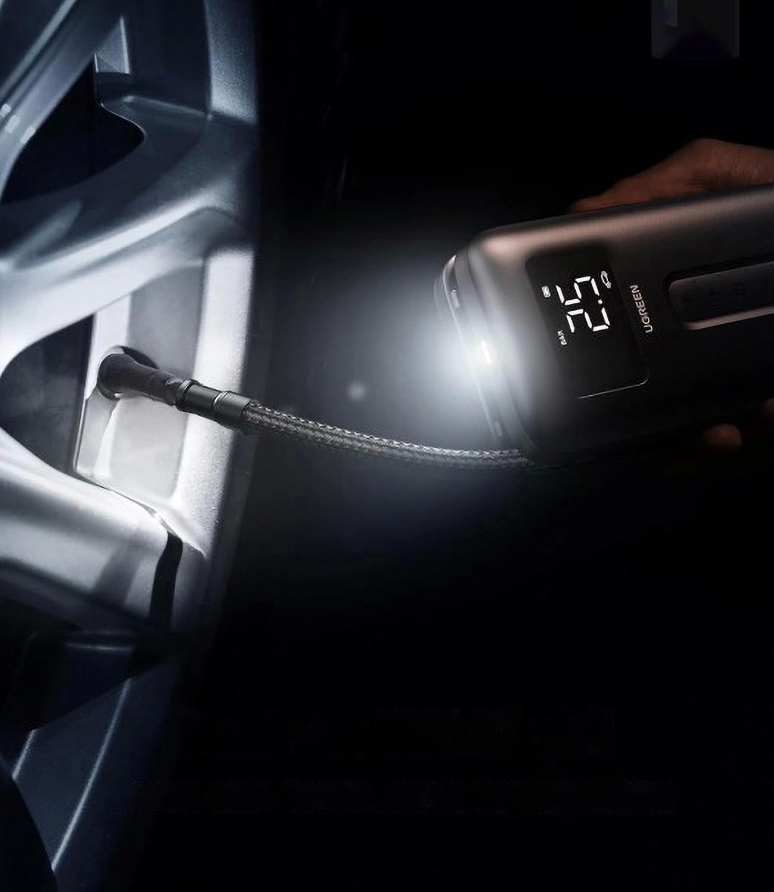 Kaasaskantav pump Ugreen CD259 Portable Tire Inflator (15951) - Image 3