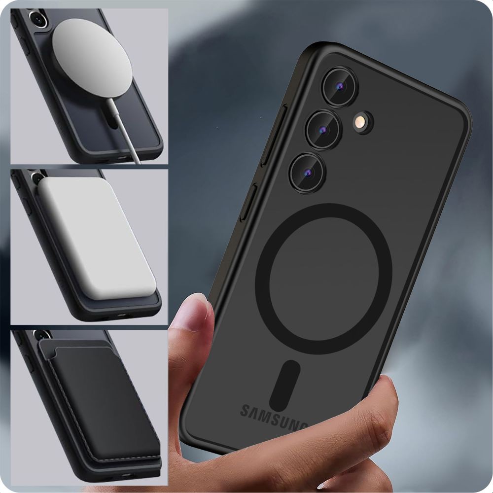 Telefoniümbris Reach Matte MagSafe Samsung S937 S25 Edge must - Image 2