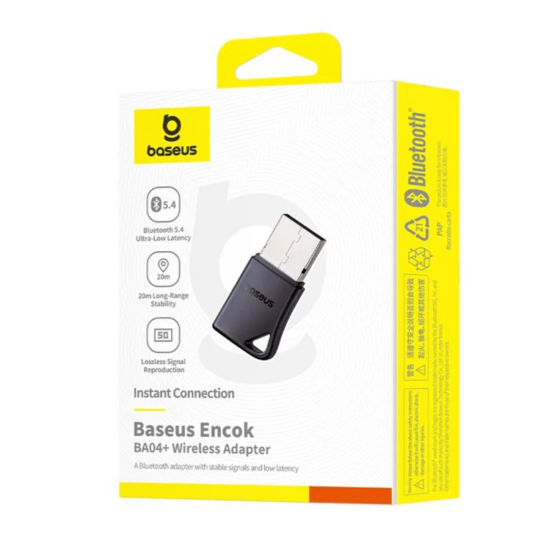Bluetooth adapter Baseus BA04+ Bluetooth 5.4 must A10082600121-00 - Image 3