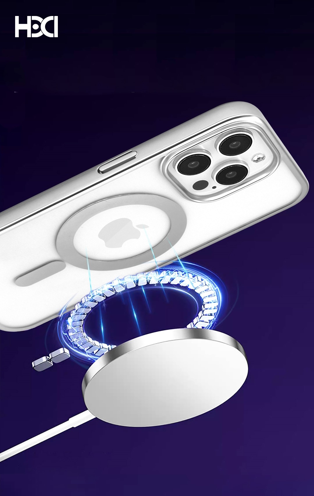 Telefoniümbris HDD Electro MagSafe Case Apple iPhone 15 sinine - Image 2