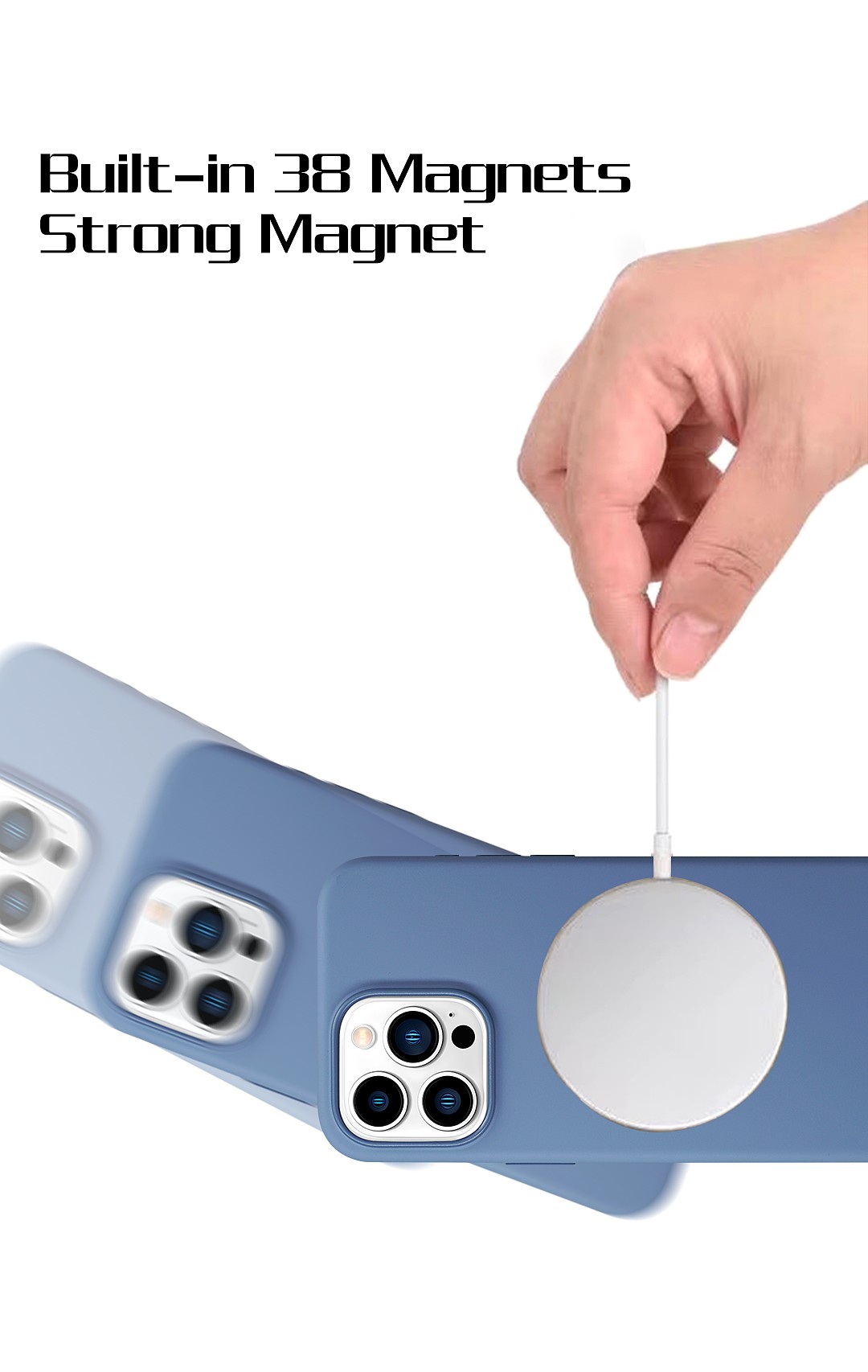 Telefoniümbris HDD Silicone MagSafe Case Apple iPhone Air must - Image 3