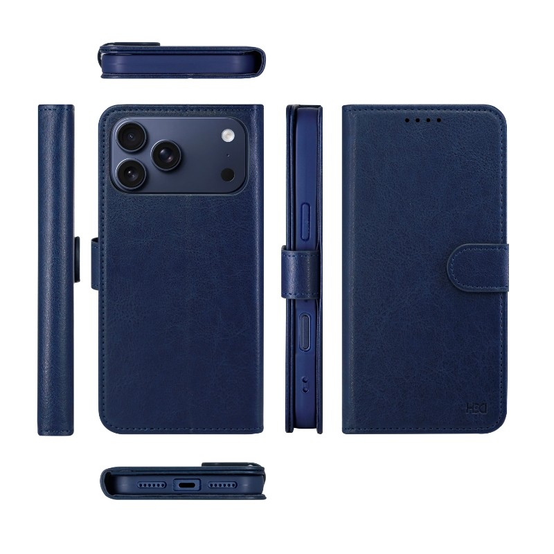 Telefoniümbris HDD Clasp Wallet Case Samsung A405 A40 sinine - Image 2