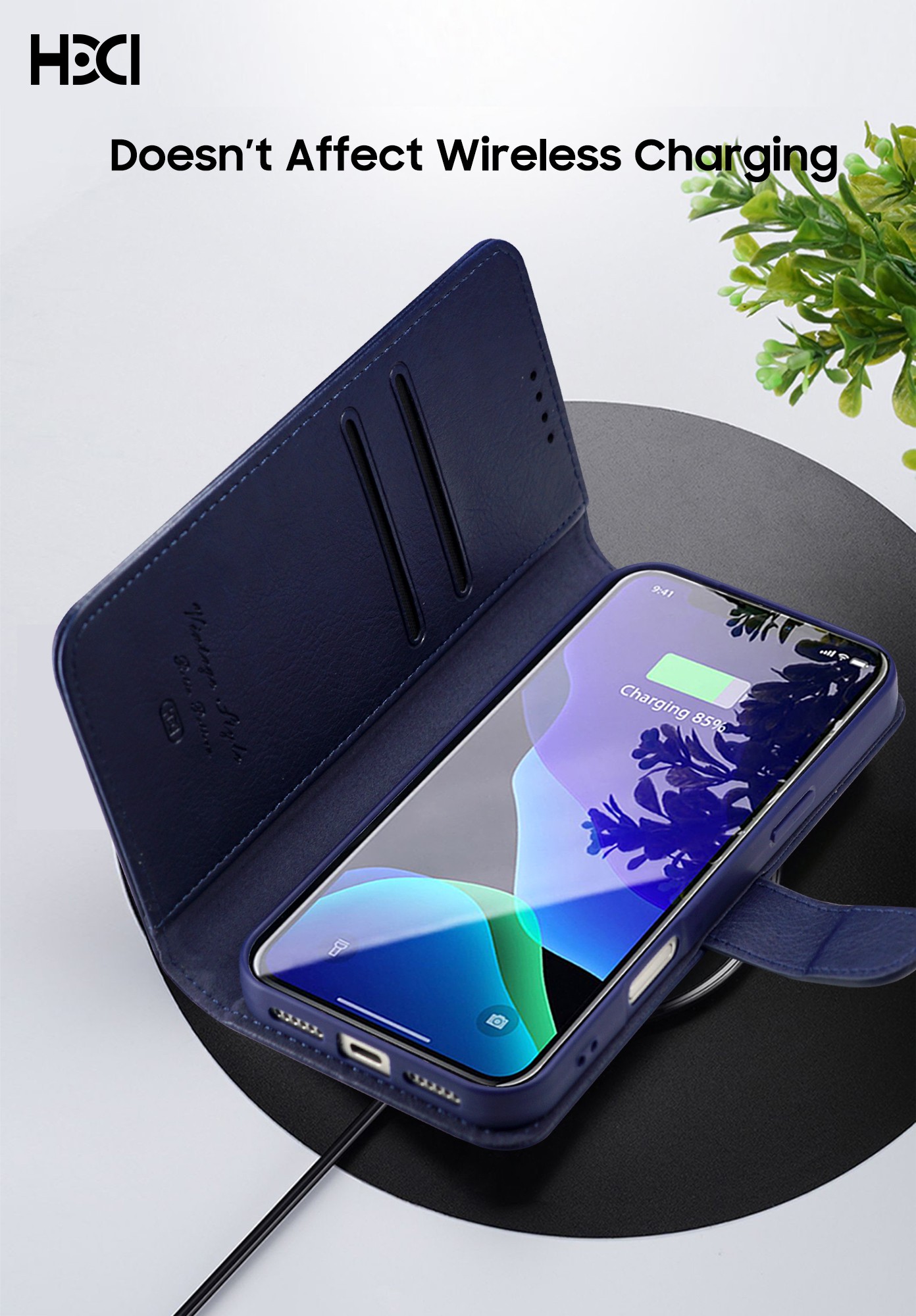 Telefoniümbris HDD Clasp Wallet Case Samsung A405 A40 punane - Image 3