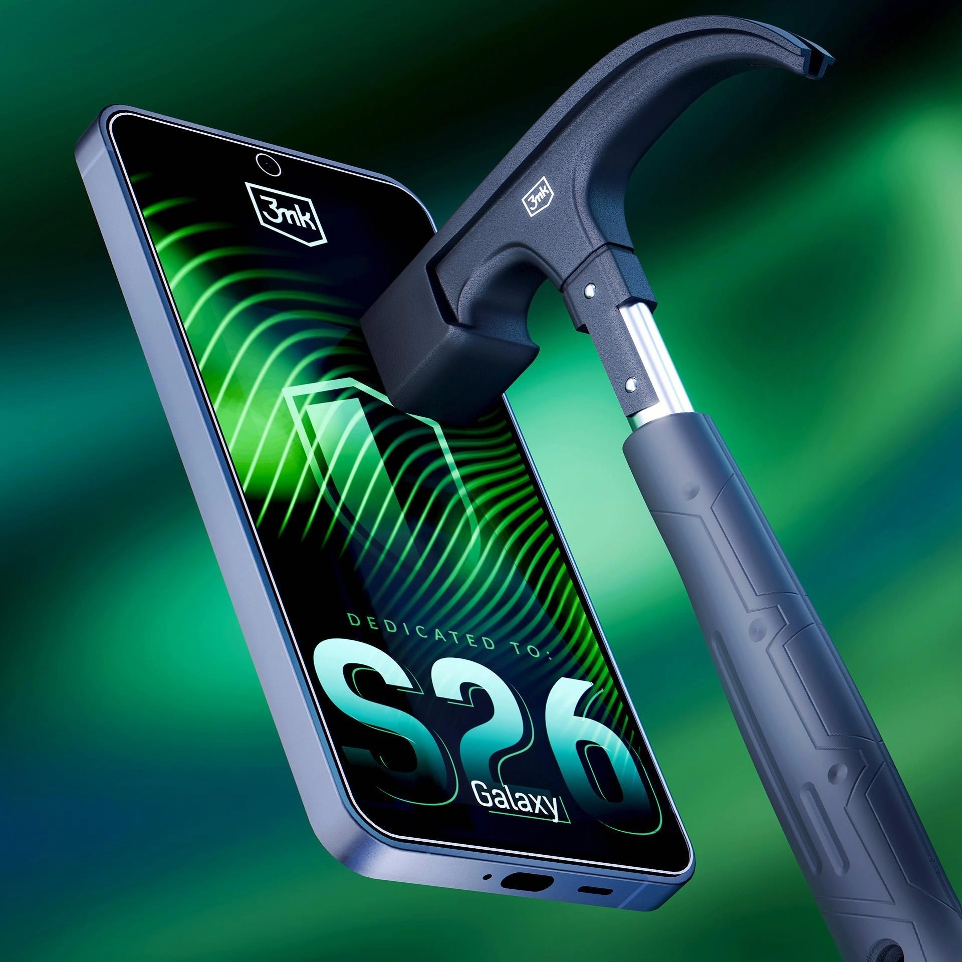 LCD kaitsekile 3mk Silver Protection+ Samsung S942 S26 - Image 3