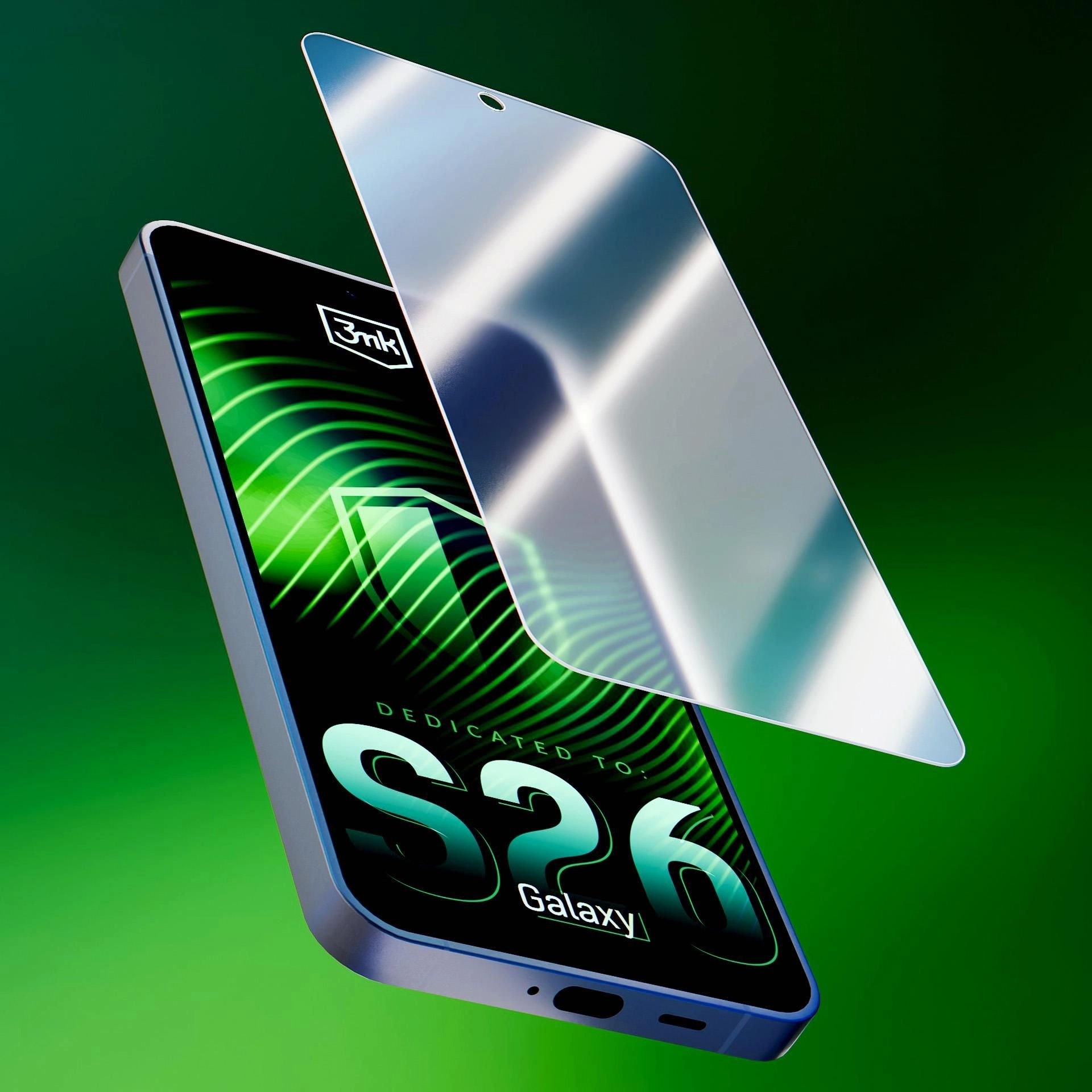 LCD kaitsekile 3mk Silver Protection+ Samsung S942 S26 - Image 4