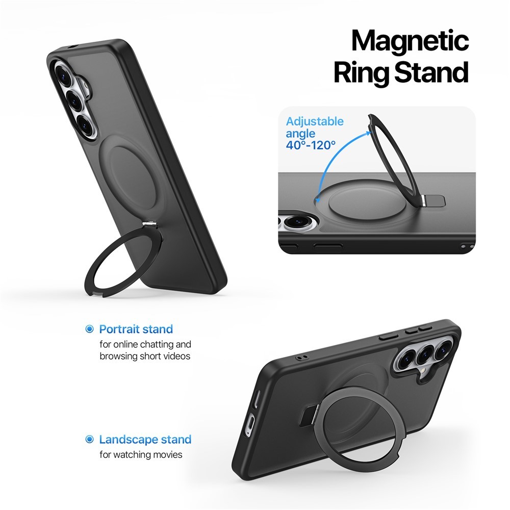 Telefoniümbris Dux Ducis Yind Magnetic Stand Samsung S942 S26 must - Image 3