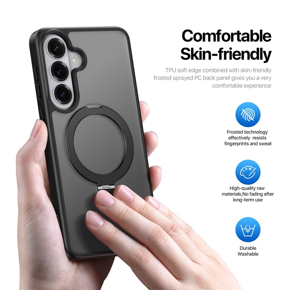 Telefoniümbris Dux Ducis Yind Magnetic Stand Samsung S942 S26 must - Image 4