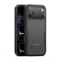 Telefoniümbris Dux Ducis Shld Apple iPhone 17 Pro must (Triangle Pattern)