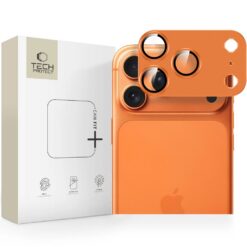 Kaamera kaitse Tech-Protect CamFull Fit+ Apple iPhone 17 Pro Max Cosmic Orange