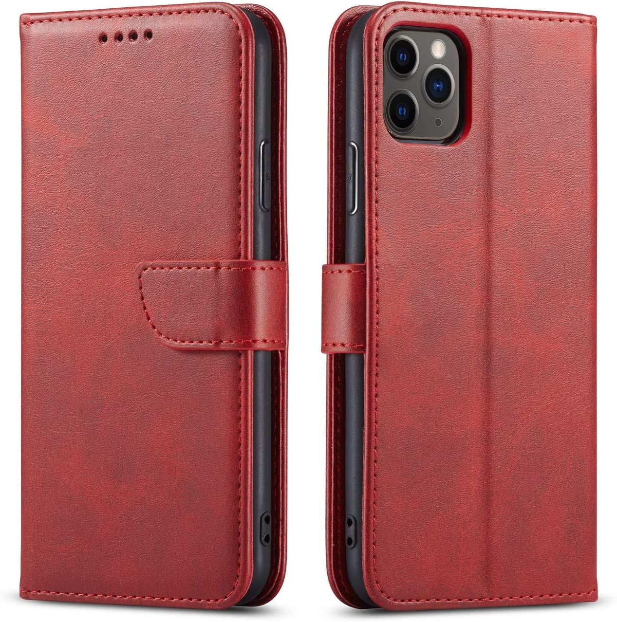 Telefoniümbris Wallet Case Samsung A376 A37 5G punane
