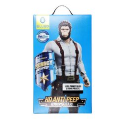 LCD kaitsev karastatud klaas 5D Mr. Monkey Glass (Strong Privacy) Apple iPhone 15/16 must