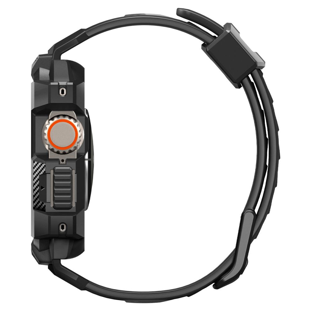 Kaitseümbris kellarihmaga Rugged Armor Pro, Apple Watch Ultra 3 / Ultra 2 / Ultra, must, Spigen - Image 4