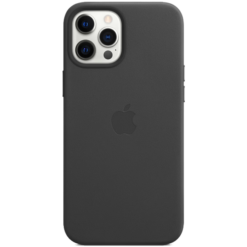 Apple iPhone 12 Pro Max Leather Case with MagSafe Black - (uus)