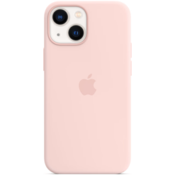 Apple iPhone 13 Mini Silicone Case with MagSafe Chalk Pink - (uus)