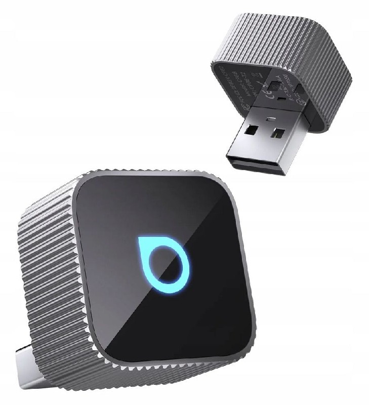 Audio adapter Car OTTOCAST Mini Cube T2 (CarPlay Android auto) silver