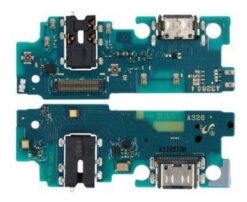 Flex Samsung A326 A32 5G 2021 for plugin, microphone, headphone connector original (used Grade A)
