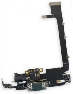 Flex for iPhone 11 Pro for charging connector with microphone Midnight Green original (used Grade A)