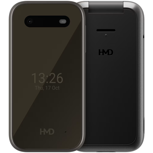 HMD 2660 Flip 4G Cosy Black - (uus)