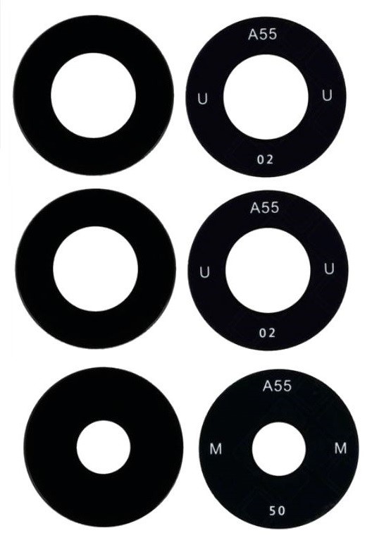 Samsung A556 A55 lens for camera (only lens 3pcs) ORG