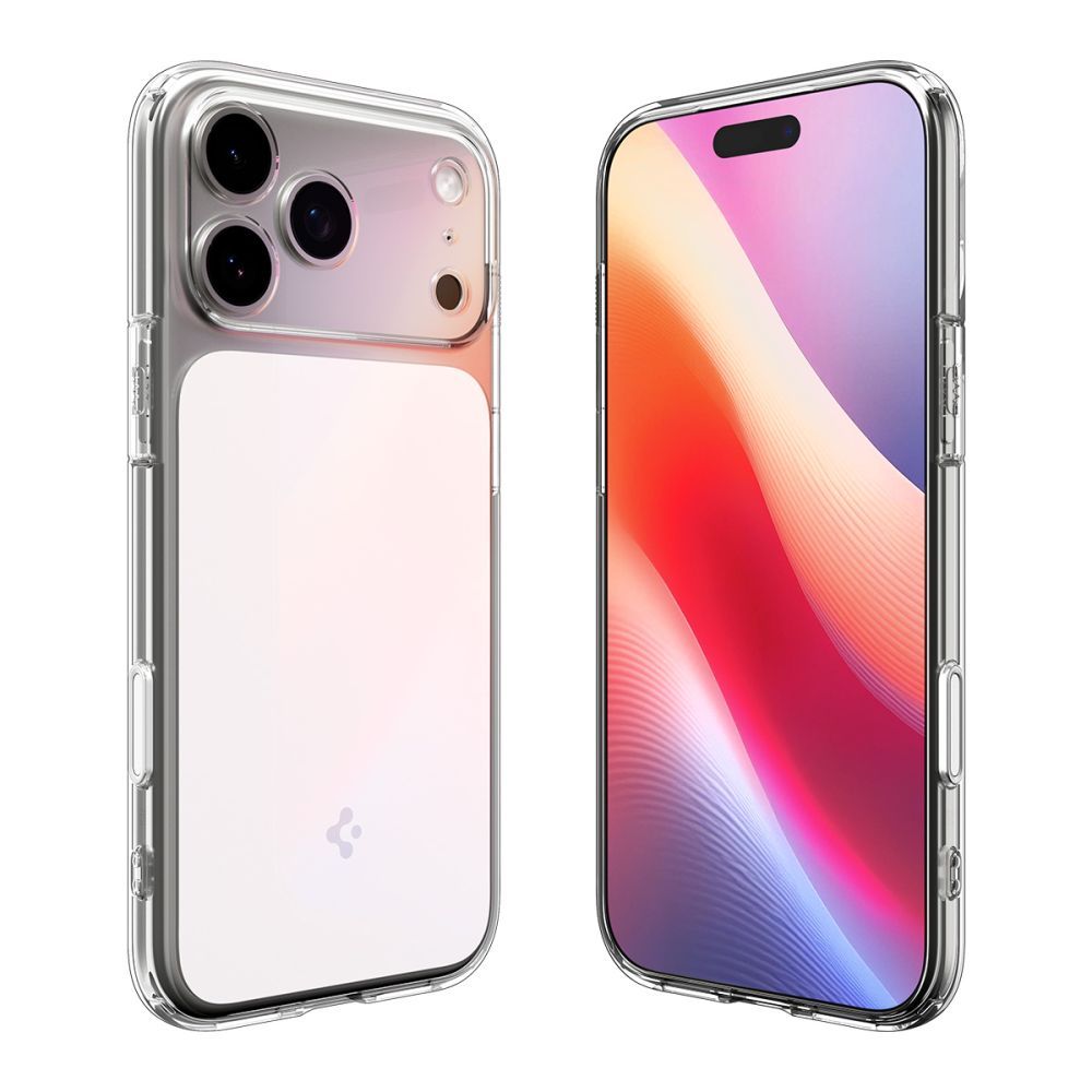 Kaitseümbris Ultra Hybrid T (MagFit), Apple iPhone 17 Pro, valge / läbipaistev, MagSafe ühilduv, kaamera nupuga, Spigen - Image 7