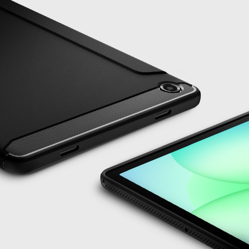 Kaitseümbris Rugged Armor, Samsung Galaxy Tab A11+, matt must, Spigen - Image 10