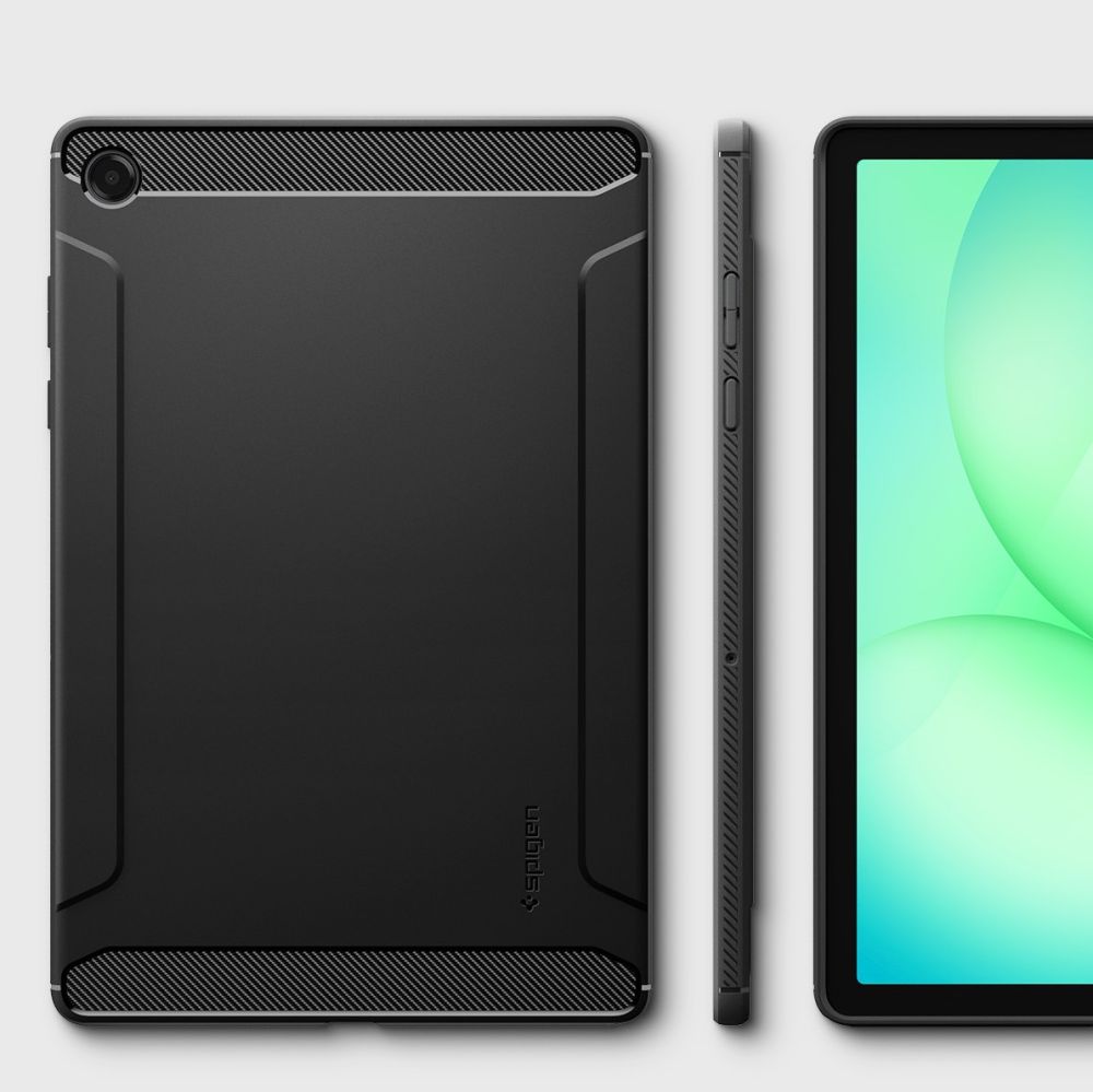 Kaitseümbris Rugged Armor, Samsung Galaxy Tab A11+, matt must, Spigen - Image 11