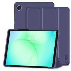 Kaitsekaaned SmartCase, Samsung Galaxy Tab A11+ / Tab A9+, tumesinine, Tech-Protect