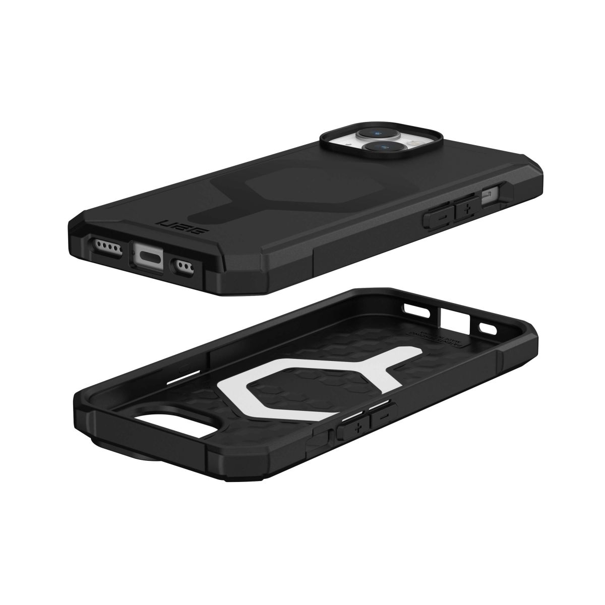 Kaitseümbris Essential Armor MagSafe, Apple iPhone 15 / iPhone 14 / iPhone 13, must, Urban Armor Gear (UAG) - Image 2