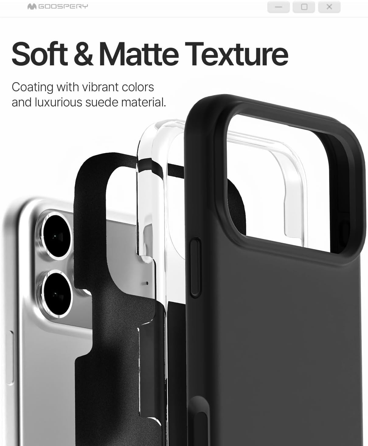 Telefoniümbris Mercury Pure Magsafe Silicon Case Apple iPhone 17 Pro must - Image 3