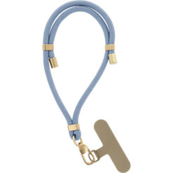 Universal phone strap Elegant light blue