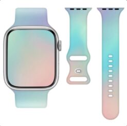 SILICONE STRAP SMARTWATCH 20MM MINT