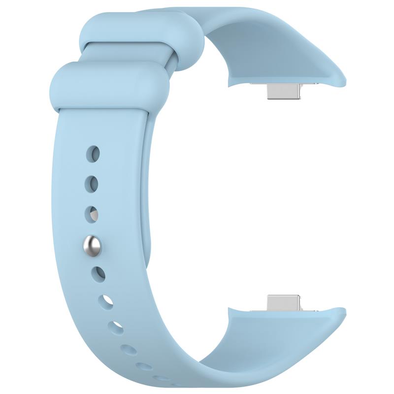 SILICONE STRAP MI BAND 8 PRO /M8 PRO (4). LIGHT BLUE