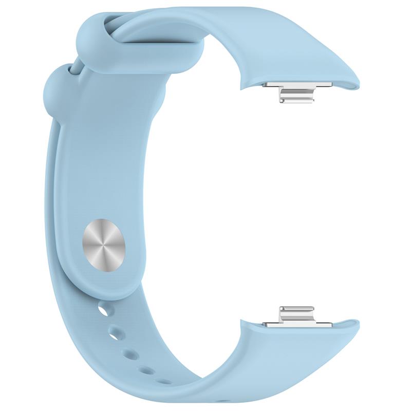 SILICONE STRAP MI BAND 8 PRO /M8 PRO (4). LIGHT BLUE - Image 2