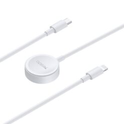 YESIDO CHARGER CA113 2IN1 FOR IPHONE WATCH 2,5W + TYPE-C/LIGHTNING CABLE 1,2M 2,4A WHITE