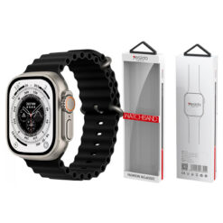 YESIDO WB21 APPLE WATCH SILICONE STRAP 38/40/41 BLACK