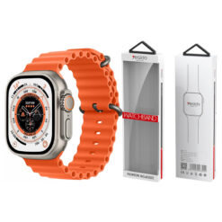 YESIDO WB21 APPLE WATCH SILICONE STRAP 42/44/45 ORANGE