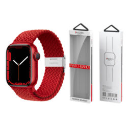 YESIDO WB23 APPLE WATCH BRAIDED STRAP 38/40/41 RED