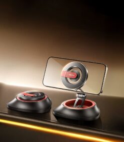 CAR MOUNT REMAX RM-C10 MAGNETIC FOLDABLE BLACK