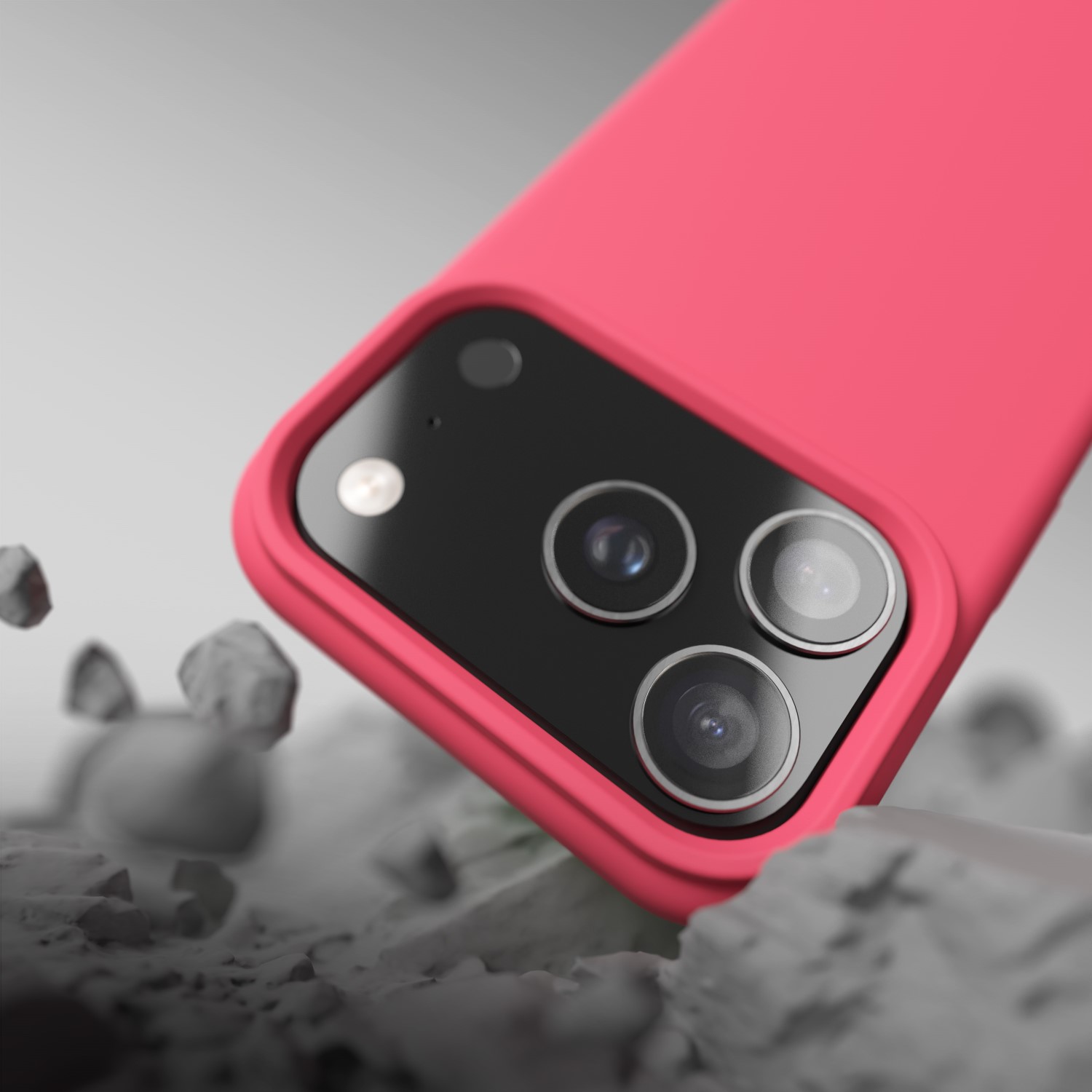 Etteri Silicone Mag case for iPhone 17 Pro Max raspberry - Image 11