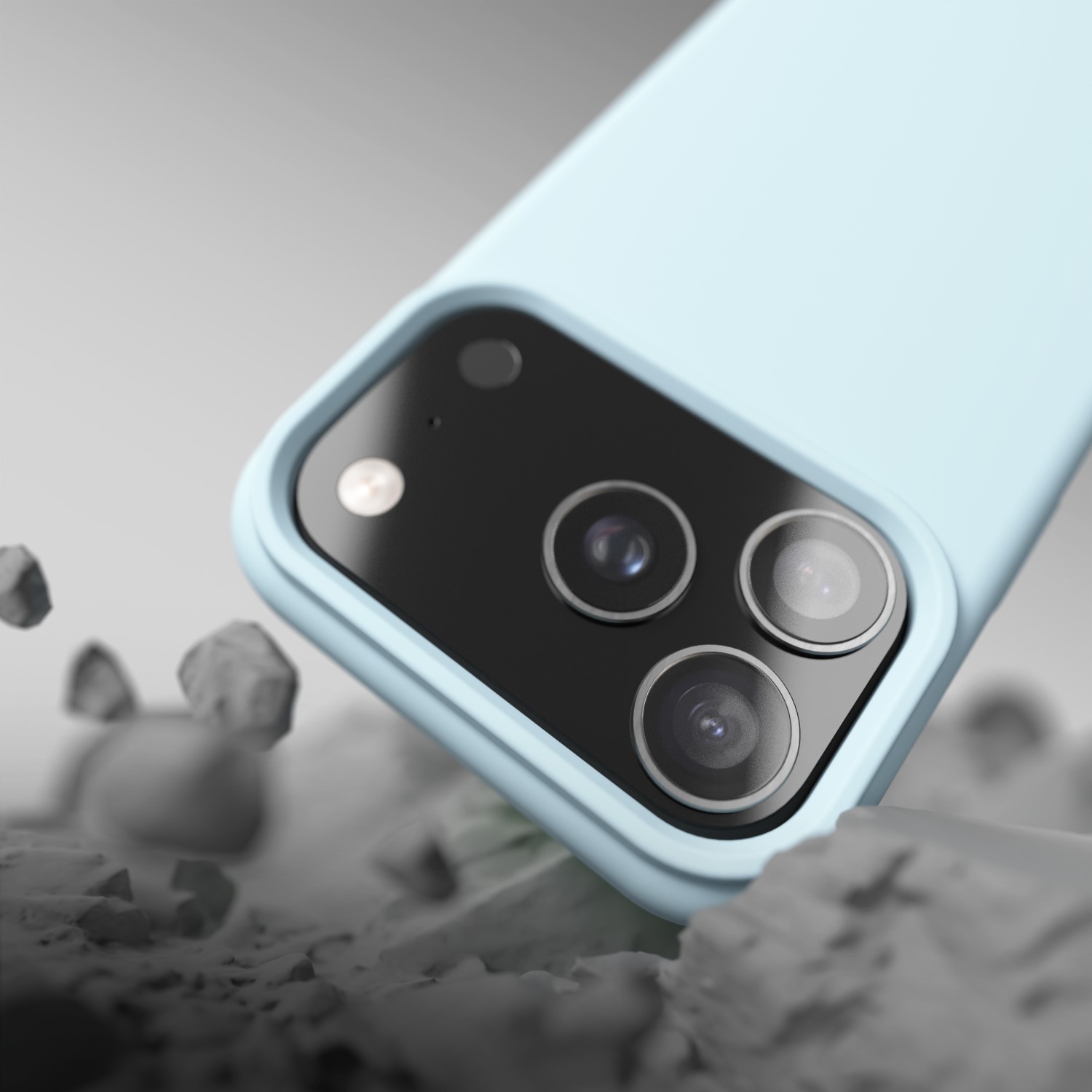 Etteri Silicone Mag case for iPhone 17 Pro light blue - Image 26
