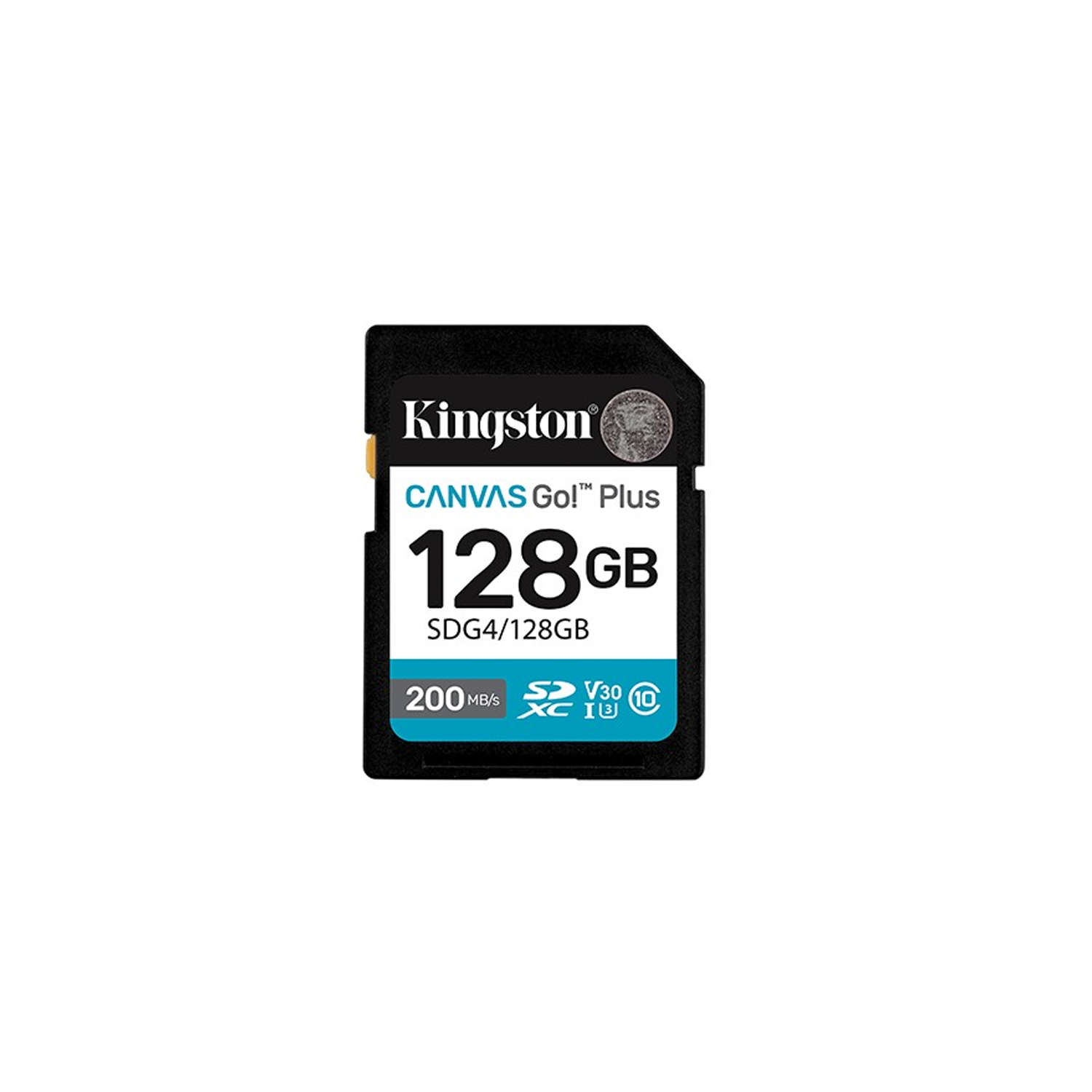 Kingston memory card 128GB SDXC Canvas Go Plus Gen4 200MB/s C10 UHS-I U3 V30 - Image 2